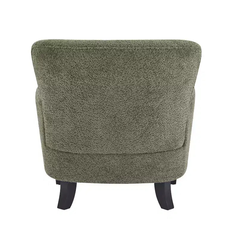 Sillón Club Tapizado en Bouclé Contemporáneo