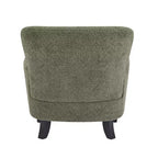 Sillón Club Tapizado en Bouclé Contemporáneo