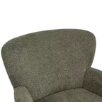 Sillón Club Tapizado en Bouclé Contemporáneo