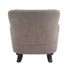 Sillón Club Tapizado en Bouclé Contemporáneo