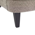 Sillón Club Tapizado en Bouclé Contemporáneo