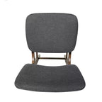 Taburetes de bar de madera de 30.5 pulgadas, tapizados en tela de estilo moderno de mediados de siglo Tally (juego de 2)