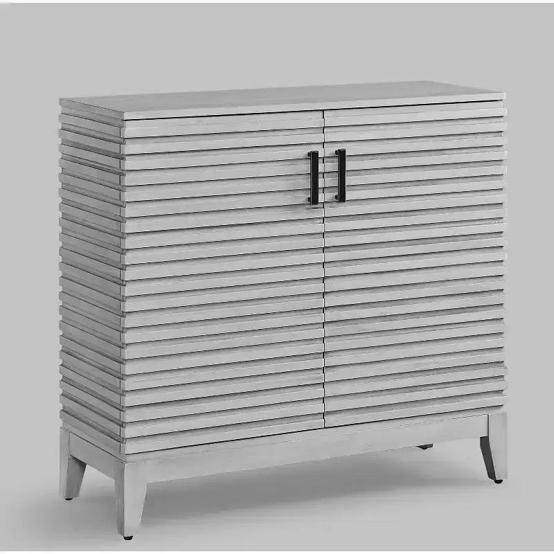 Mueble Aparador de Madera con Almacenamiento, Gabinete Auxiliar de 36 pulgadas de Ancho con 2 Puertas y 2 Estantes