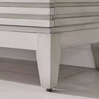 Mueble Aparador de Madera con Almacenamiento, Gabinete Auxiliar de 36 pulgadas de Ancho con 2 Puertas y 2 Estantes