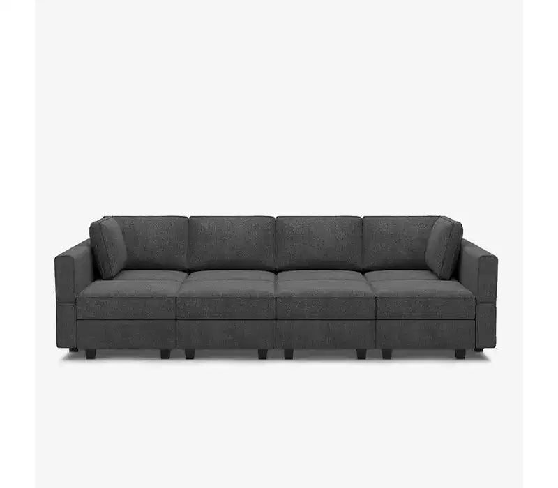 Sofá Cama Modular Terry con Asiento de Almacenamiento (8 Asientos + 8 Laterales)