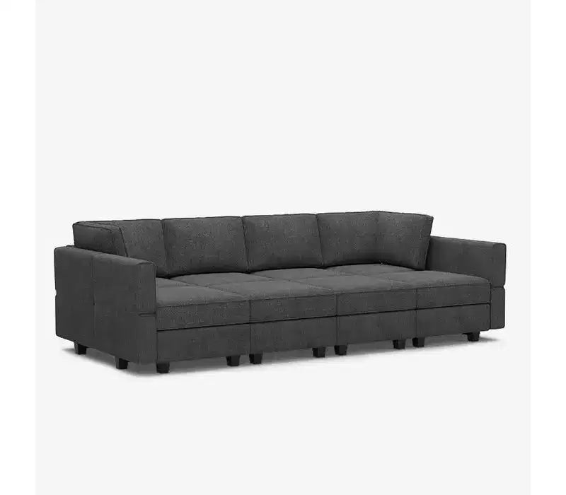 Sofá Cama Modular Terry con Asiento de Almacenamiento (8 Asientos + 8 Laterales)