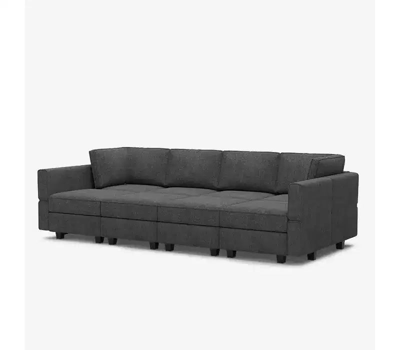 Sofá Cama Modular Terry con Asiento de Almacenamiento (8 Asientos + 8 Laterales)