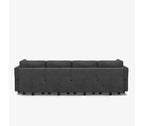 Sofá Cama Modular Terry con Asiento de Almacenamiento (8 Asientos + 8 Laterales)