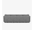 Sofá Cama Modular Terry con Asiento de Almacenamiento (8 Asientos + 8 Laterales)