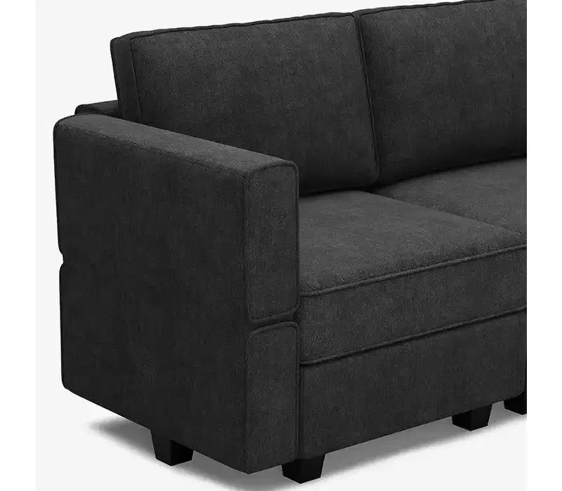Sofá Cama Modular Terry con Asiento de Almacenamiento (8 Asientos + 8 Laterales)