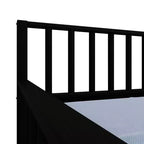 Cama nido doble de madera con cama auxiliar