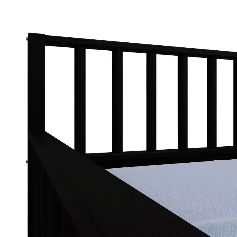 Cama nido doble de madera con cama auxiliar