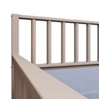 Cama nido doble de madera con cama auxiliar
