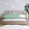 ChaletPosh Twin Size Wooden Daybed with Trundle