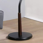 Perchero de pie moderno con forma de rama, 9 ganchos, 190 cm, metal y madera