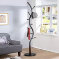 Arles Modern Branch Coat Rack 9 Hooks 74.8 Metal & Wood