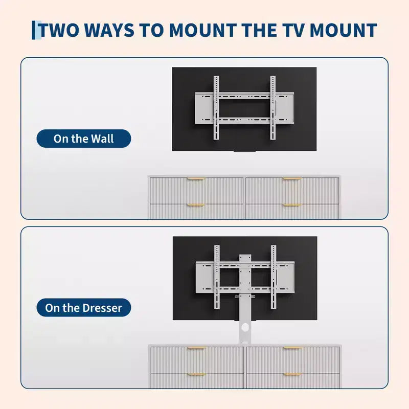 Mueble de TV con soporte y 6 cajones, centro de entretenimiento moderno estriado para televisores de 32-85 pulgadas, mesa consola multimedia ajustable para sala de estar o dormitorio, color negro