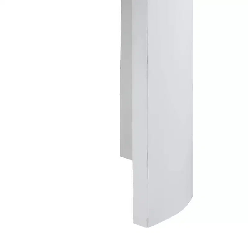 Mesa auxiliar Zoma acabado blanco/roble