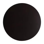 Juego de comedor de 5 piezas Aspen Modern con tapicería de tela color arena y madera con acabado en marrón oscuro